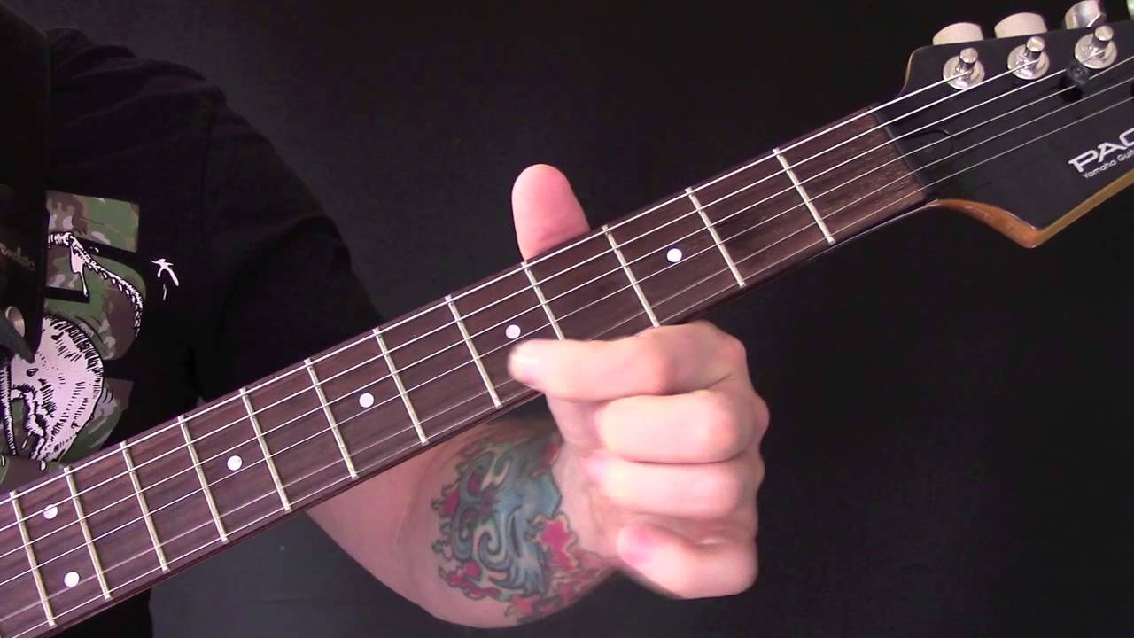 My Funeral Guitar Tutorial by Dark Funeral