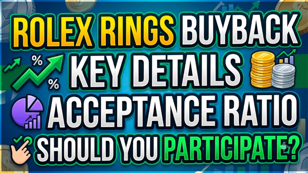 ROLEX RINGS BUYBACK DETAILS