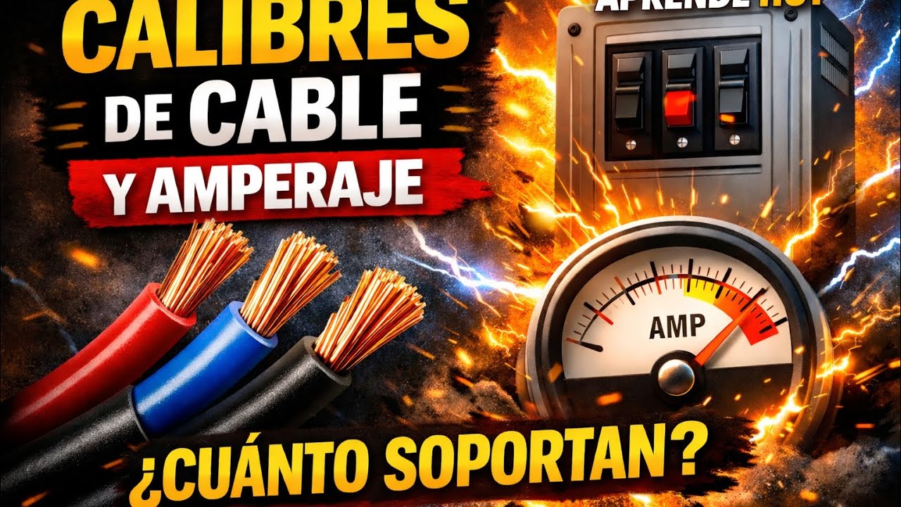Como saber el tipo de cable a usar y su amperaje