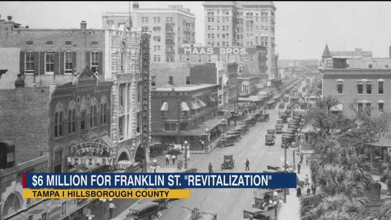 'We need to preserve the past': Tampa City Council approves $6M for Franklin Street revitalization