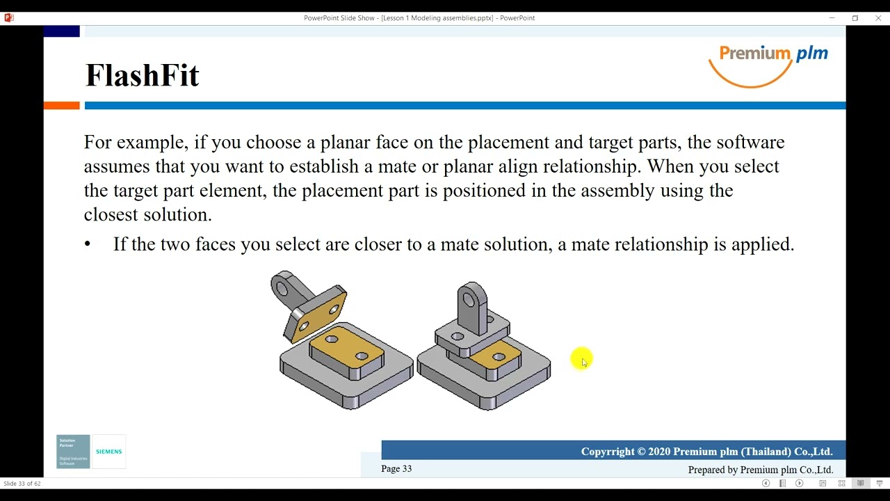 Solid Edge Advance Assembly   01   Modeling Assemblies