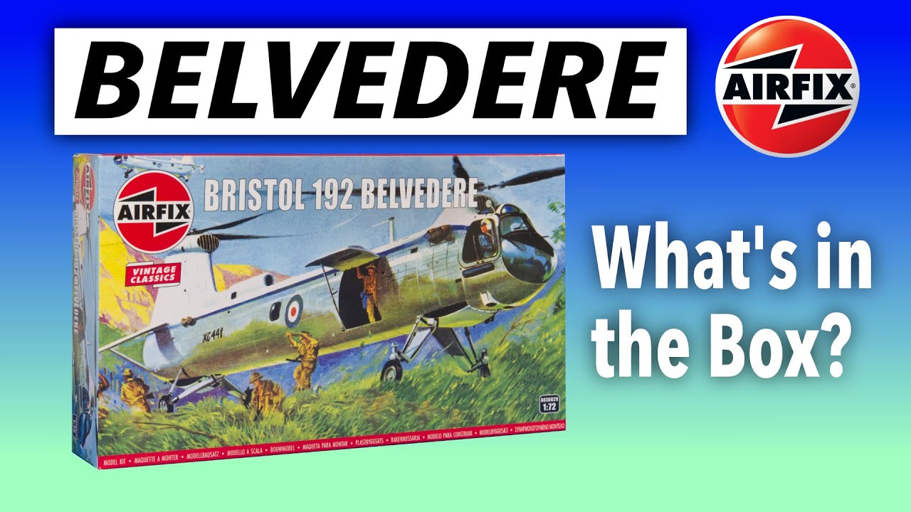 AIRFIX BRISTOL BELVEDERE 2024 VINTAGE CLASSIC! What's in the box?