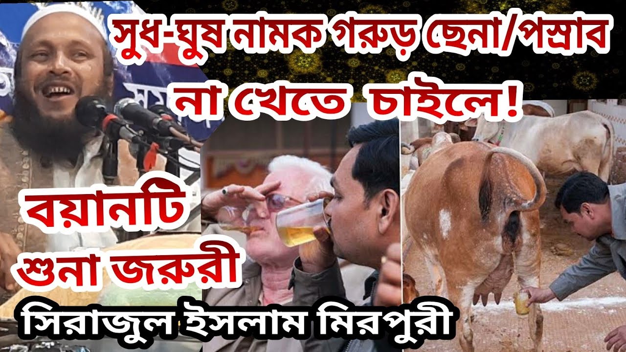 আশা ও গ্রামীণ ব্যাংকের সদস্যদের ধুয়েদিলেন মুফতি সিরাজুলাম ইসলাম মিরপুরী | সুধ-ঘুষ নিয়ে কঠিন আলোচনা |