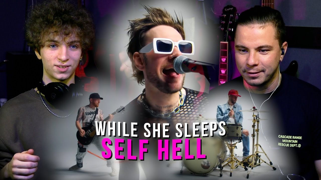 Реакция на WHILE SHE SLEEPS - SELF HELL | Метал не стоит на месте