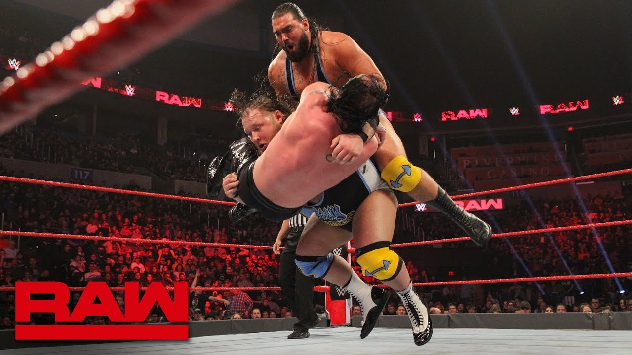 Heavy Machinery&rsquo;s first match on Raw: Raw, Jan. 21, 2019