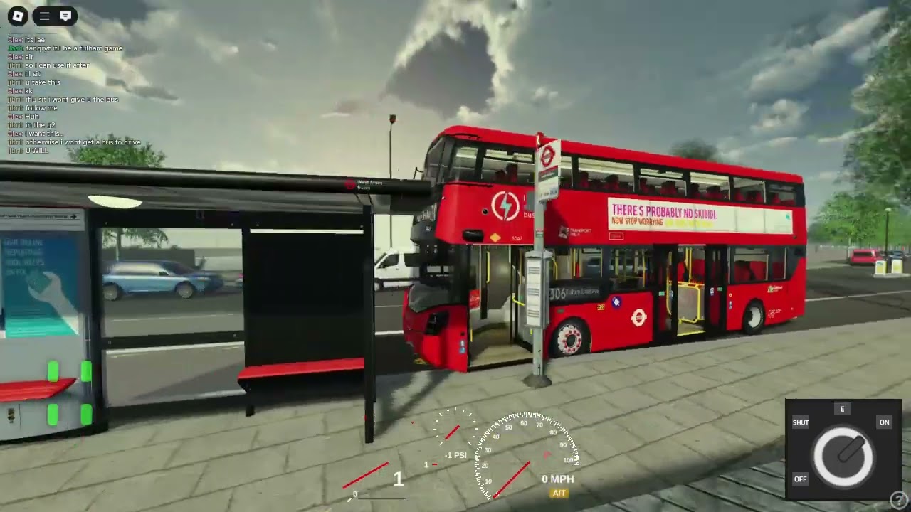 West Areas: Route 305 - Hammersmith, Bus Station- Fulham Broadway 