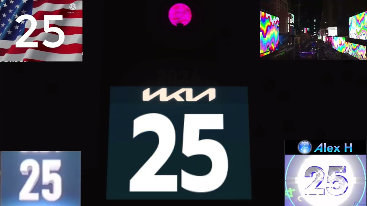 VTimes Square New Year 2026 with Countdowns!