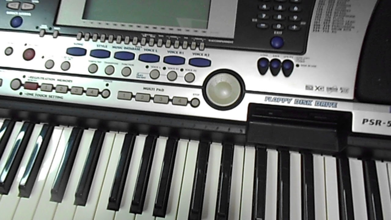 Reparo de teclado YAMAHA PSR-550