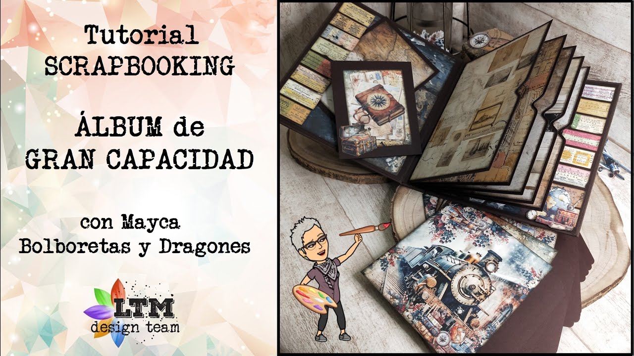 Урок по скрапбукингу &ndash; Альбом большого объёма