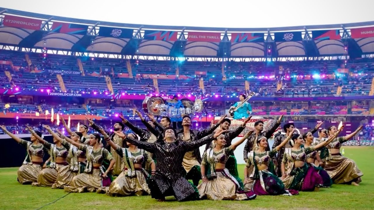 ICC T20 World Cup | Opening Ceremony | Rishab Rikhiram Sharma | Shivamani | Kathak Rockers 