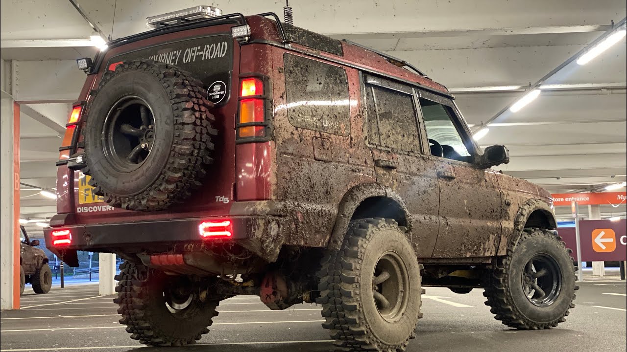 Land Rover discovery td5 off-road (phone videos)