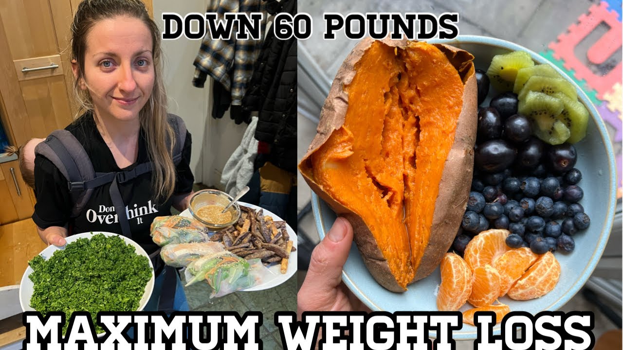 WHAT I EAT IN A DAY | Grocery Haul for MAX Weight Loss | Starch Solution