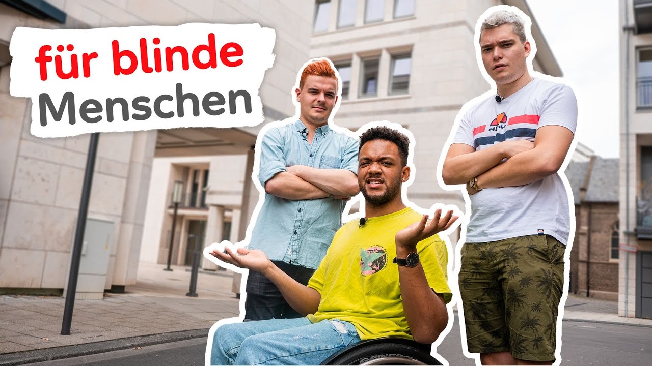 Was ist Tourette? GEWITTER IM KOPF reagieren auf Straßenumfrage von LEEROY 😊🧐 (Audiodeskription)