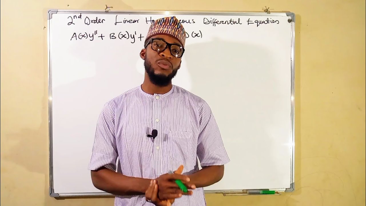 Introduction To Second Order Linear Homogeneous Differential Equation