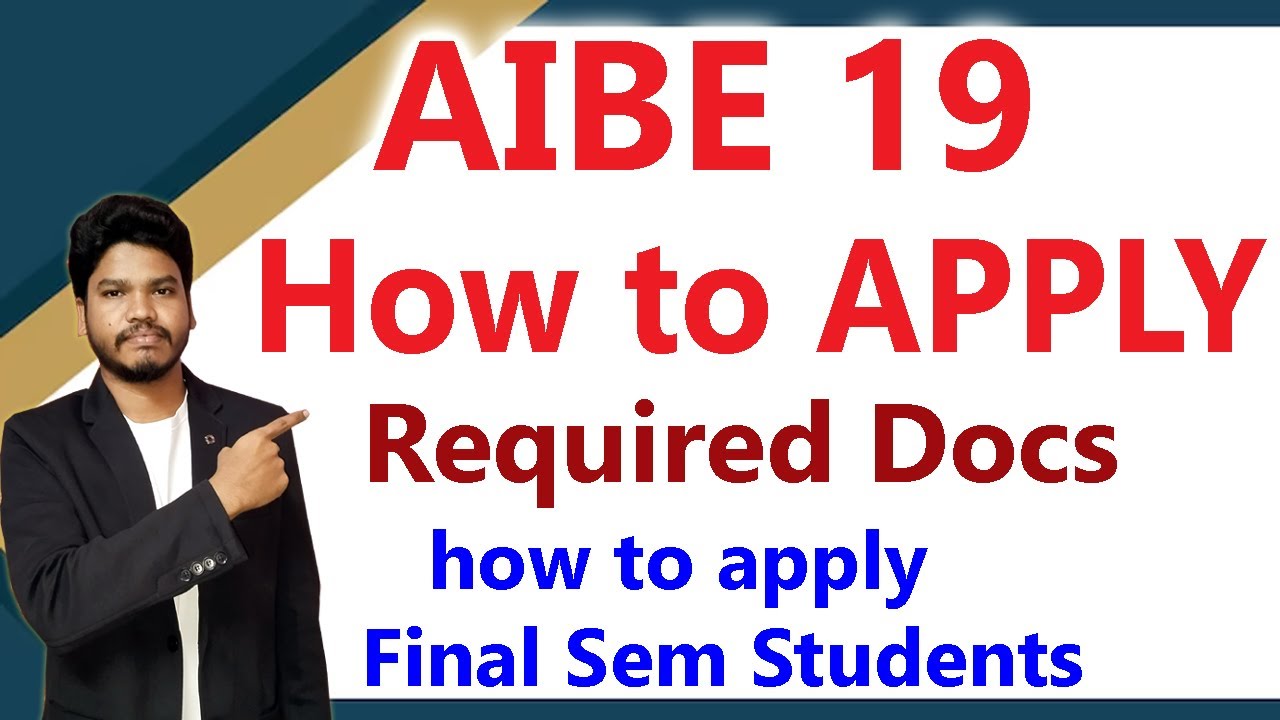 AIBE 19 How to apply in Telugu//2024