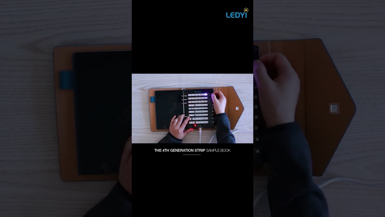 LED Strip Sample Book #innovativelighting #light #ledlightingsolutions #lightinginnovatio #ledtape