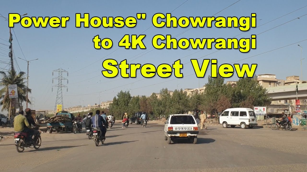 Power House Chowrangi to Surjani Town | Street View Traffic System Karachi | Adeel Jamil