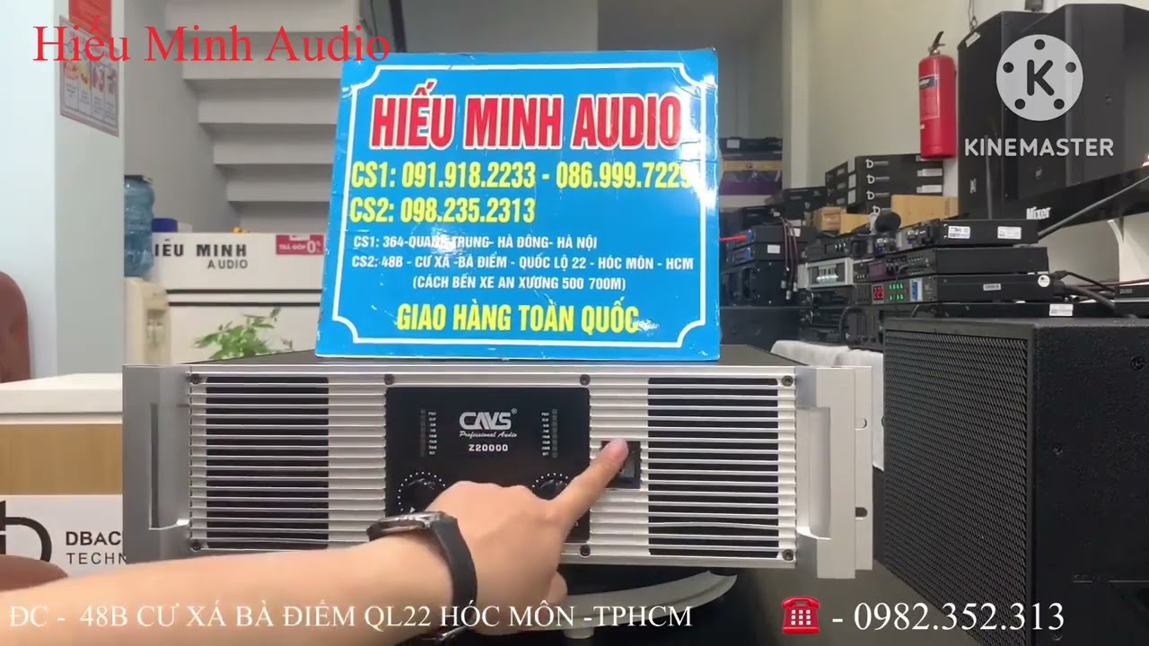 Đẩy công suất CAVS Z20000 chính hãng – Công suất lớn, hoạt động bền bỉ. LH _0982.352.313.