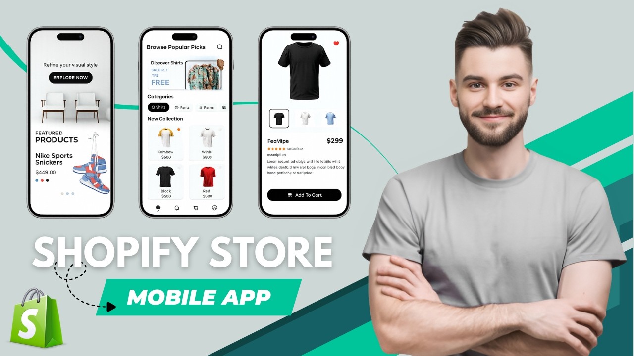 Как преобразовать магазин Shopify в мобильное приложение (шаг за шагом)
