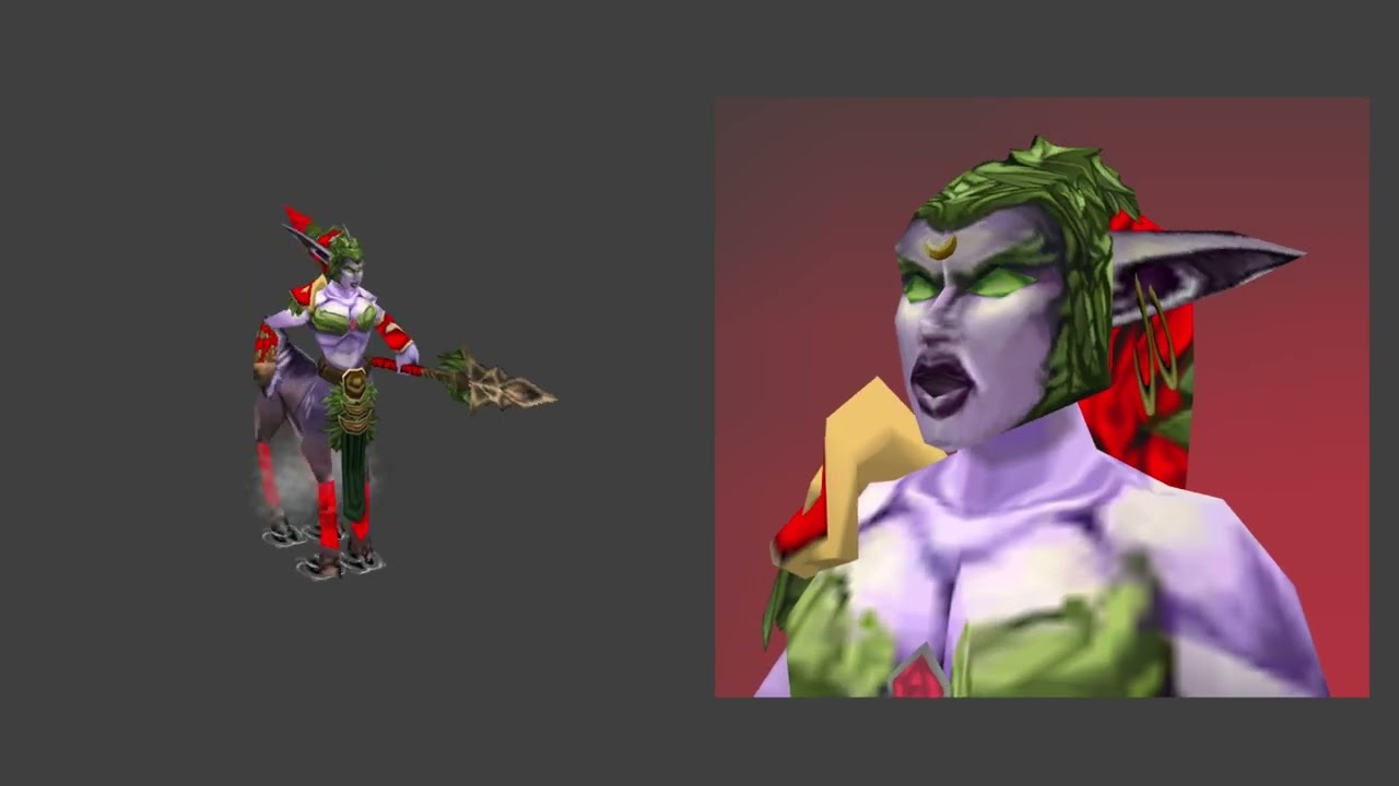 Dryad All Quotes - WarCraft 3