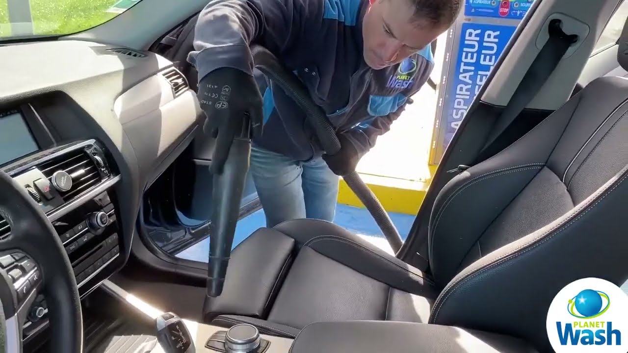 Nettoyage intérieur souffleur aspirateur Planet Wash