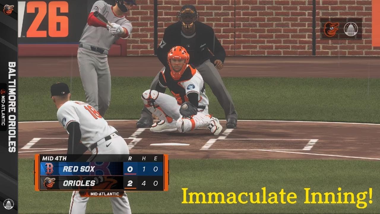 MLB The Show 26: My first immaculate inning