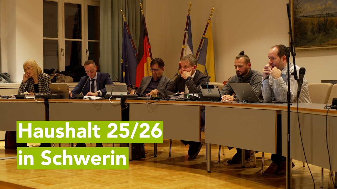 Ausschüsse tagen in Schwerin gemeinsam zum Haushalt