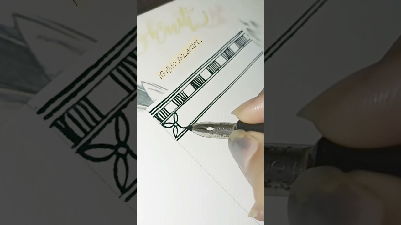 Madhubani painting Flower / Madhubani painting for beginners / Miniature Painting / To be Artist :)