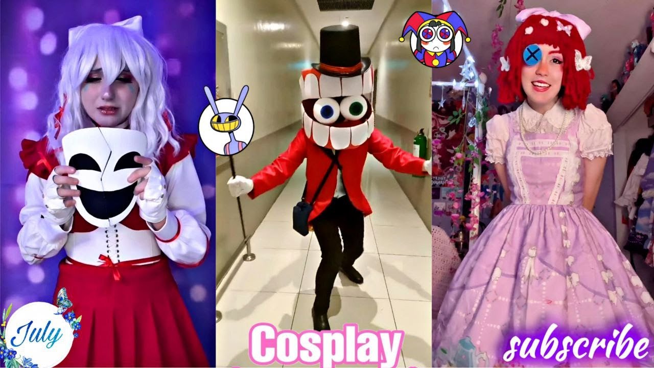 The Amazing Digital Circus Cosplay - Tiktok's Compilation #7