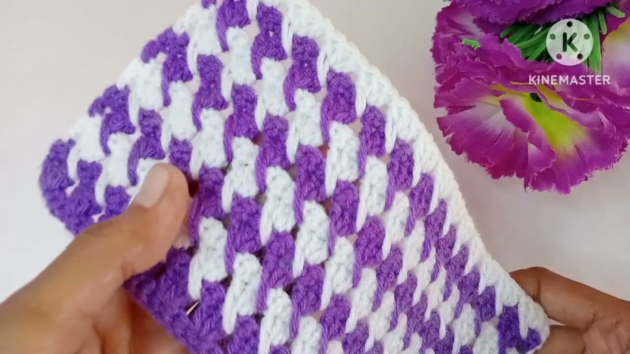How to crochet baby blanket pattern for beginners ✅ Easy step by step tutorial #arjuknittinglove 