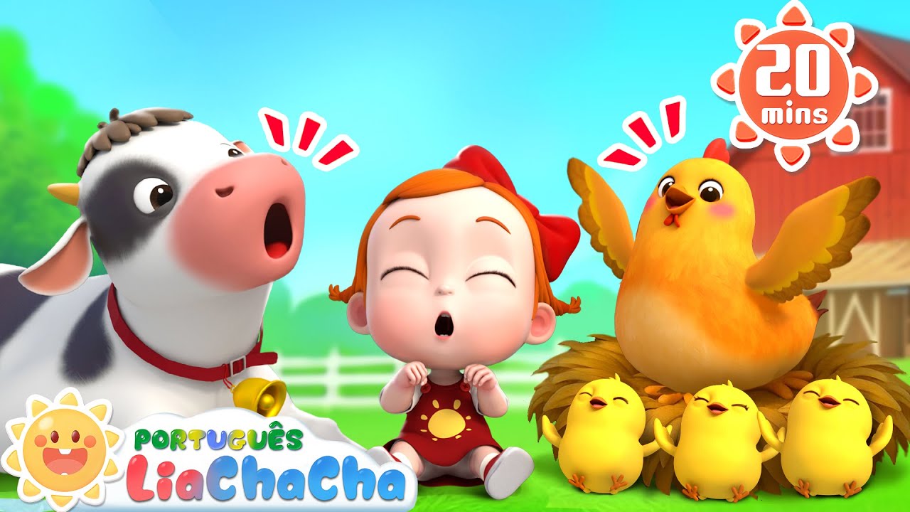 A Festa da Música dos Bichos | Sons dos Animais | LiaChaCha em Português - Músicas Infantis
