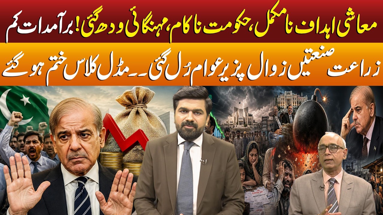 Pakistan Economy in Crisis! Inflation Up, Exports Down, Middle Class Destroyed | Gori Gul | Chaupal