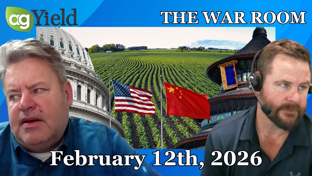Friendly US/China news leads the way for a pop in the soybean complex | The War Room: Feb 12th, 2026