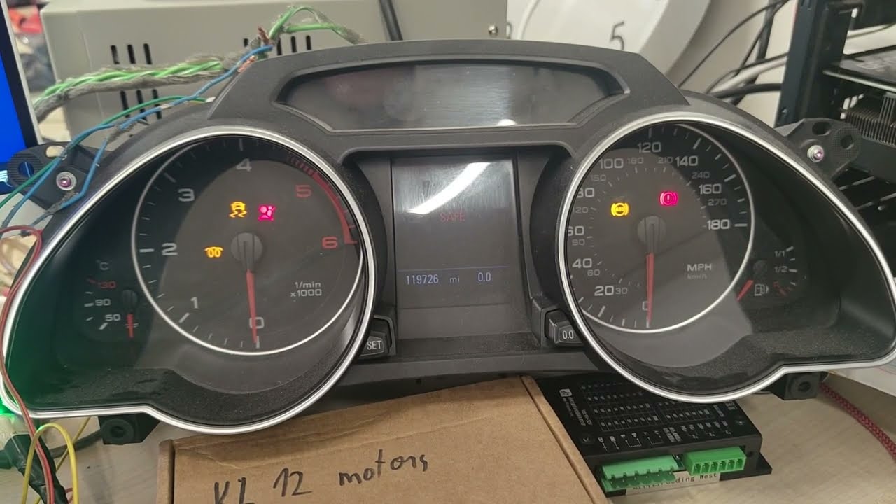 Controlling Audi A5 Instrument Cluster With CAN Bus (With Messages)
