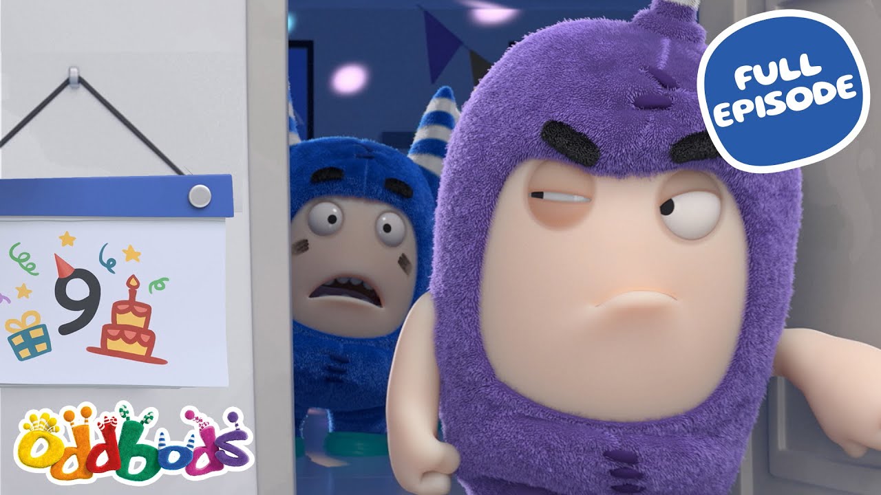 Jeff’s Super Serious Birthday Party! | Oddbods Full Episode | Funny Cartoons for Kids
