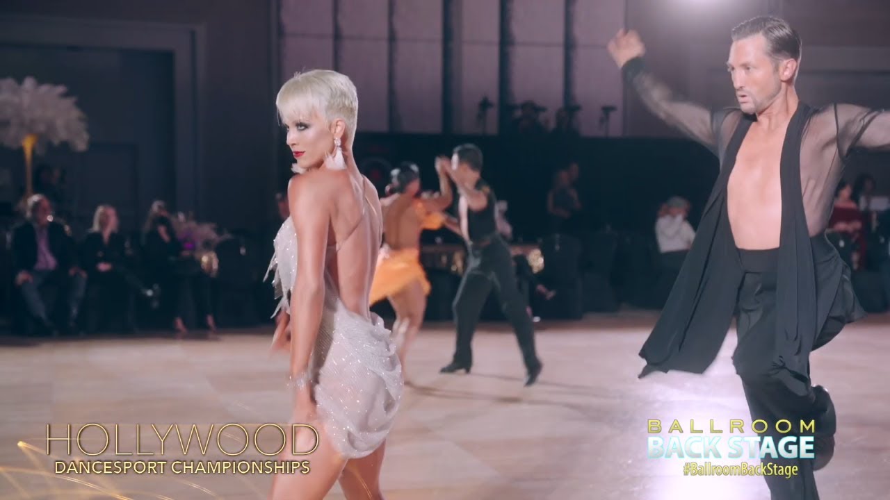 Ryan and Danelle Lockhart. Professional American Rhythm. American Cha-cha
