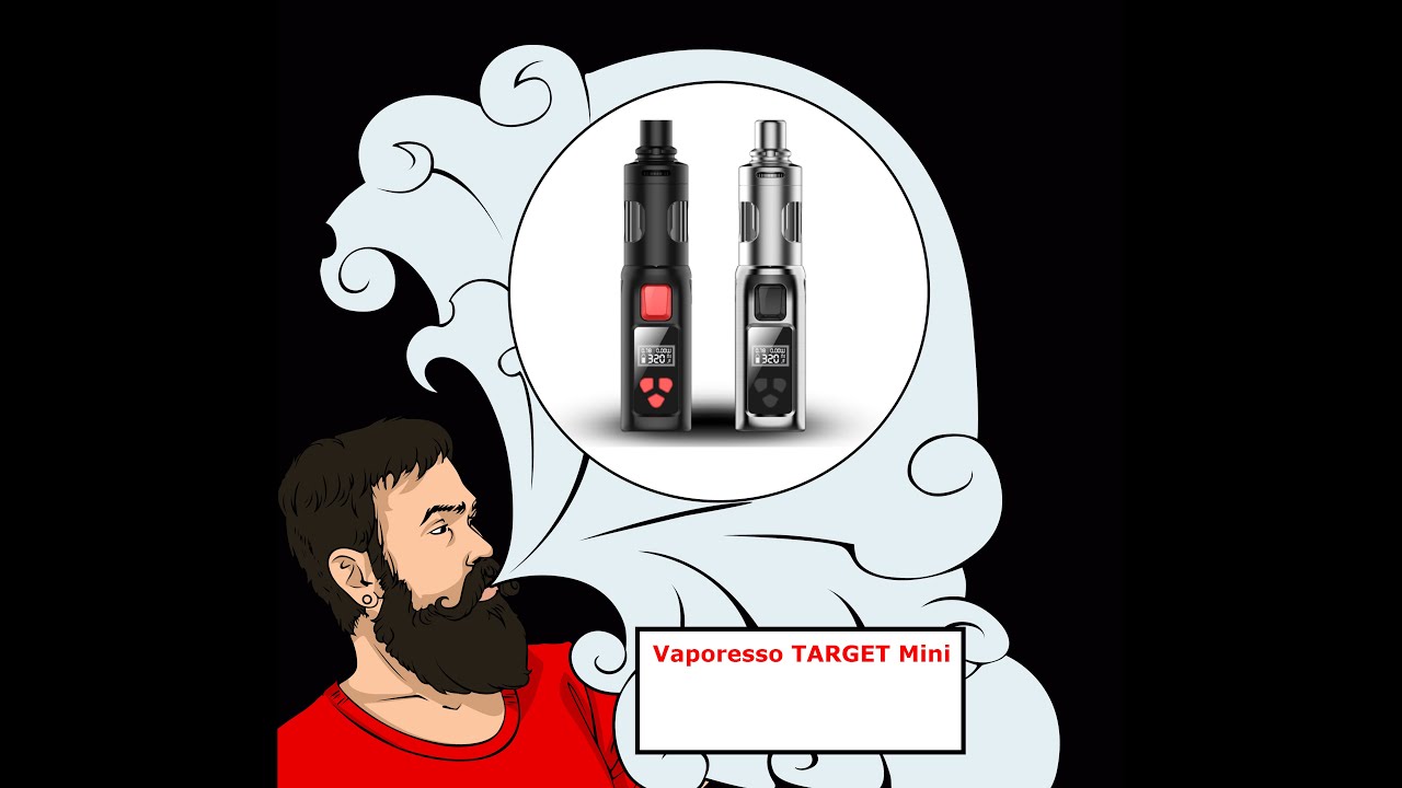 Vape обзор №126. Vaporesso TARGET Mini - ми ми ми мини мод :)