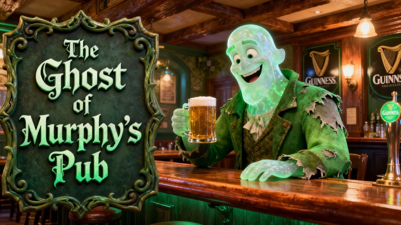 The Ghost of Murphy’s Pub  Funny Irish Folk Song 👻🍺