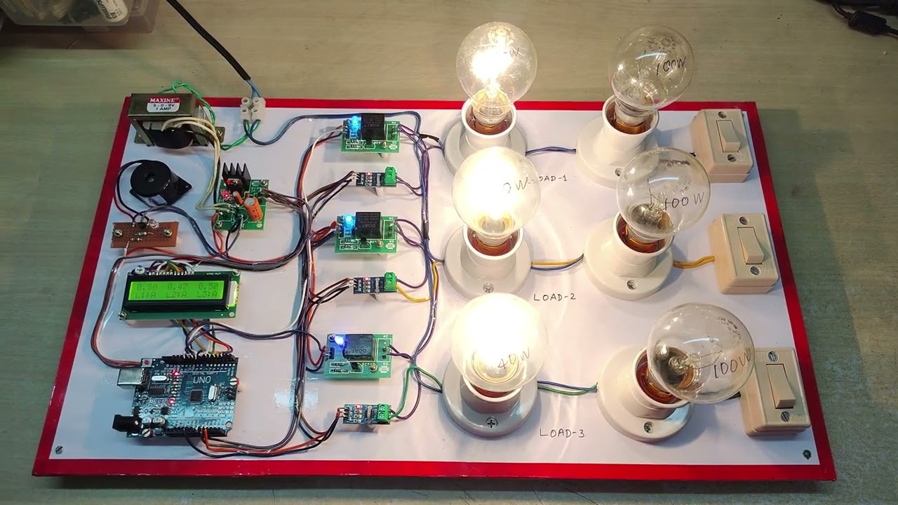 Dynamic Load Management System for Smart Home | Smart Grid | Home Energy Demand Monitoring