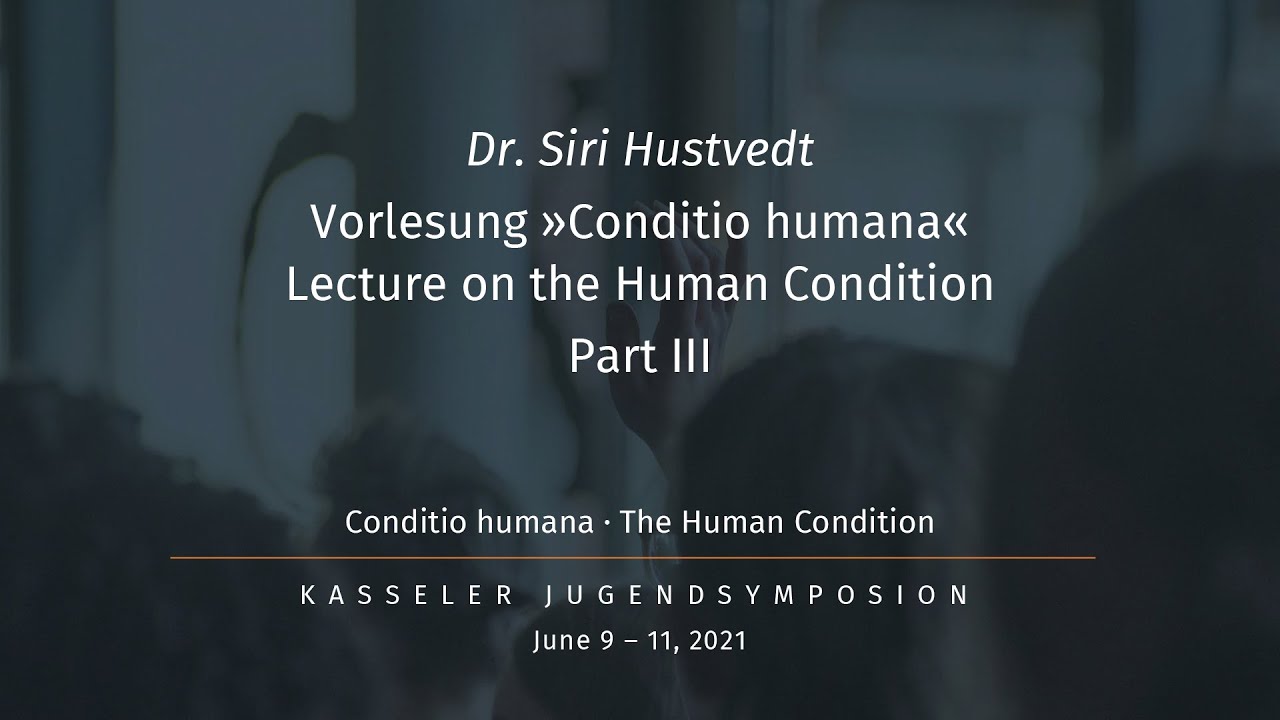 Dr. Siri Hustvedt (English) Lecture 3