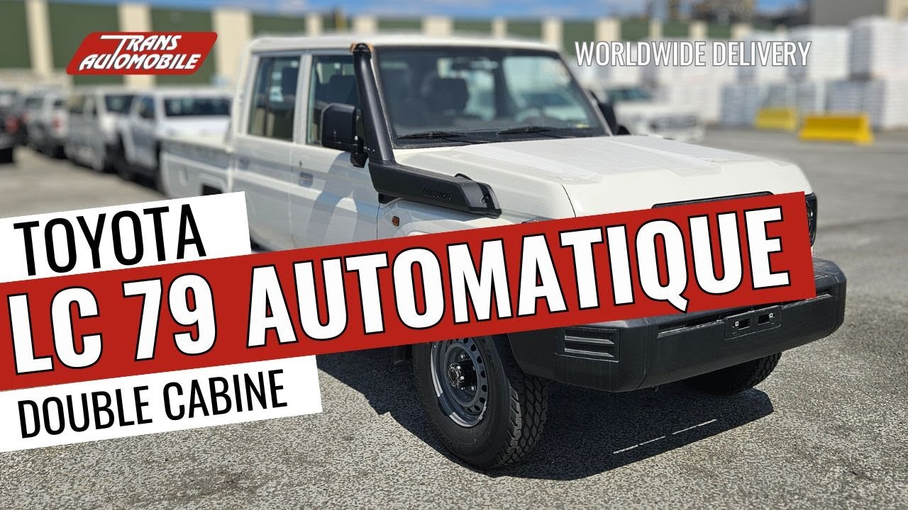 Toyota Land Cruiser Série 79 Automatique – Polyvalent pour de nombreuses tâches !