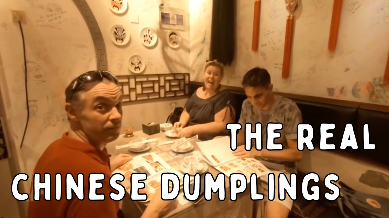 Eating Mr Shi's Dumplings! #food #foodvlog #chinesefood