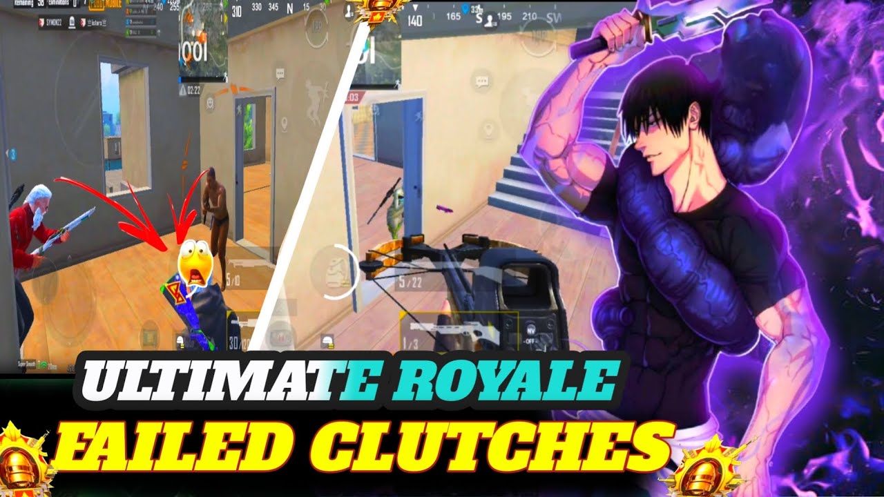  FAILED ULTIMATE ROYALE CLUTCHES | INFINIX GT 30 PRO |