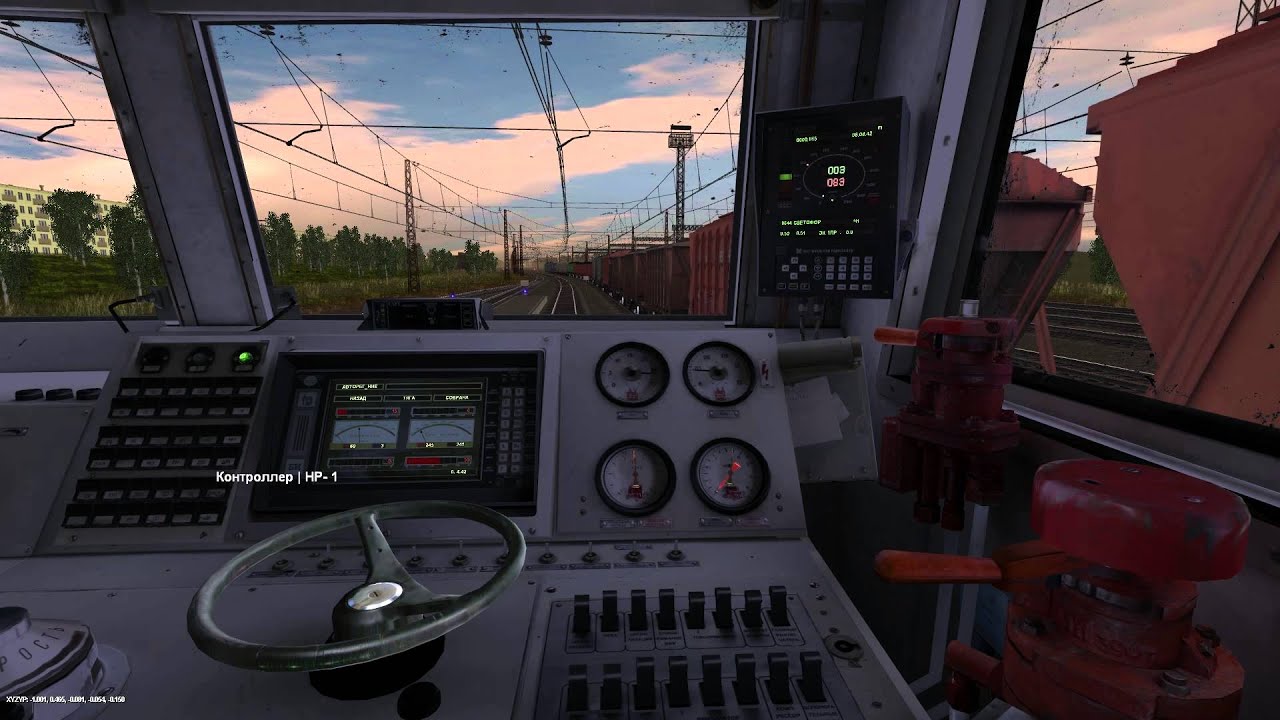 TRAINZ SIMULATOR 12.Электровоз ЭП1-181. HD