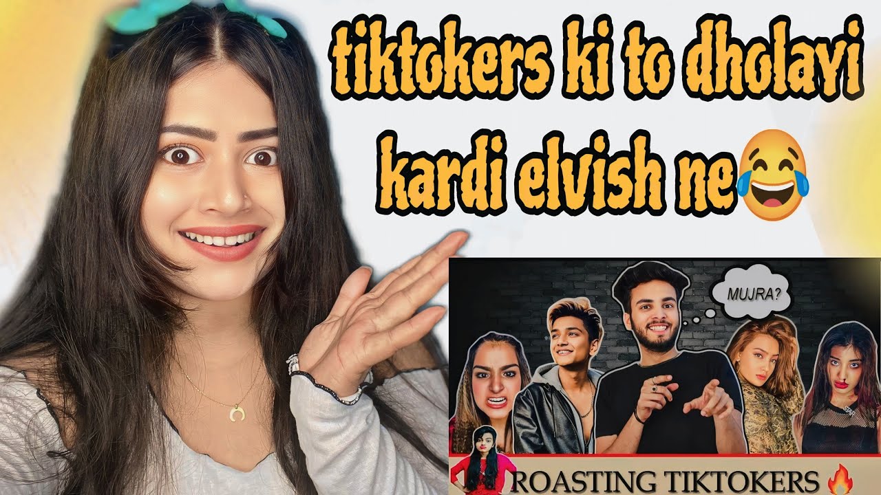 ELVISH YADAV ROASTING TIKTOKERS