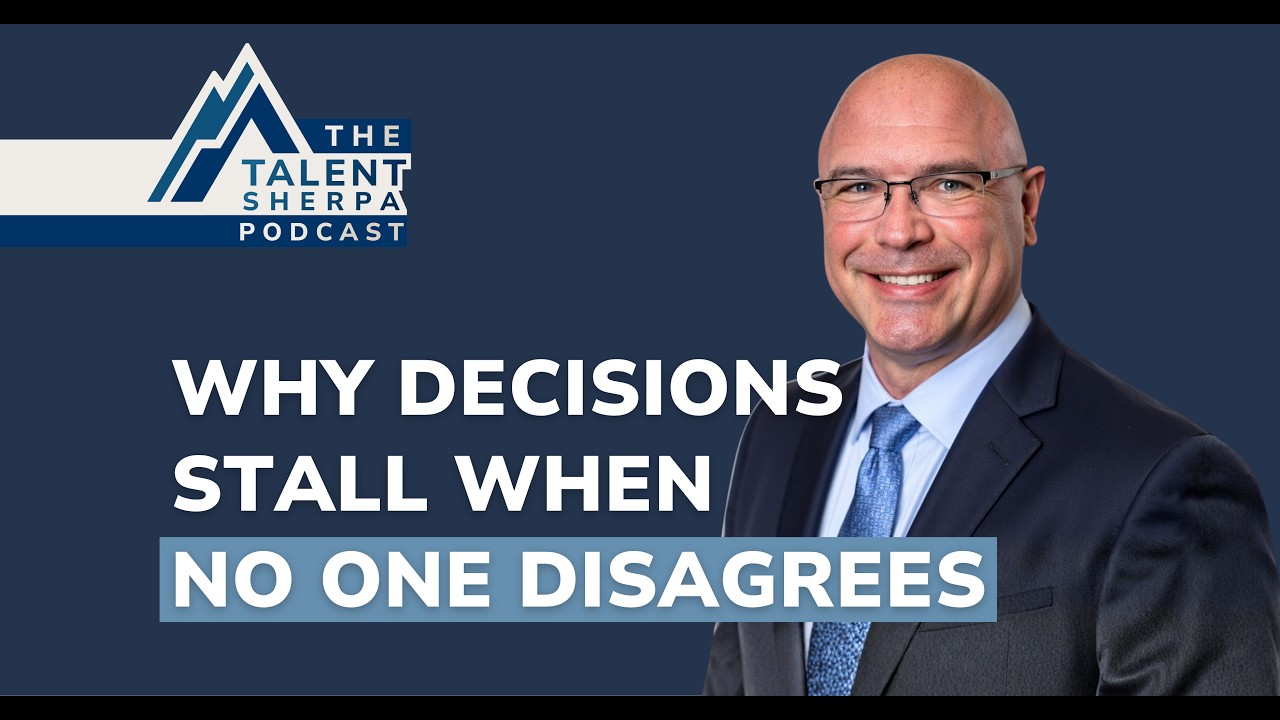 Why Decisions Stall When Nobody Disagrees