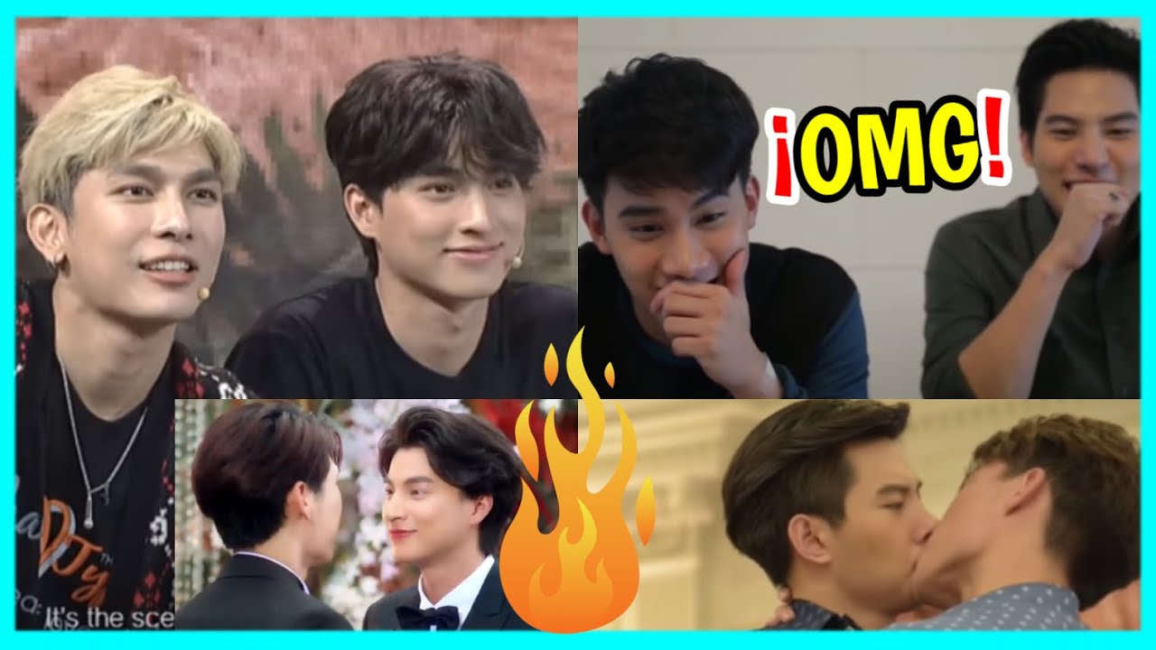 Actores BL reaccionan a sus Mejores escenas 😱💘 besos 😏