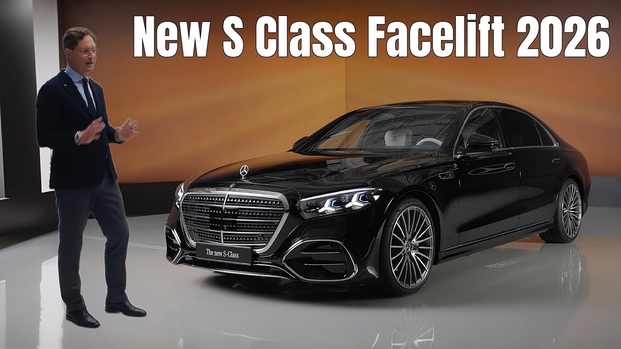 New Mercedes S Class facelift (2026) officially revealed - World Premiere