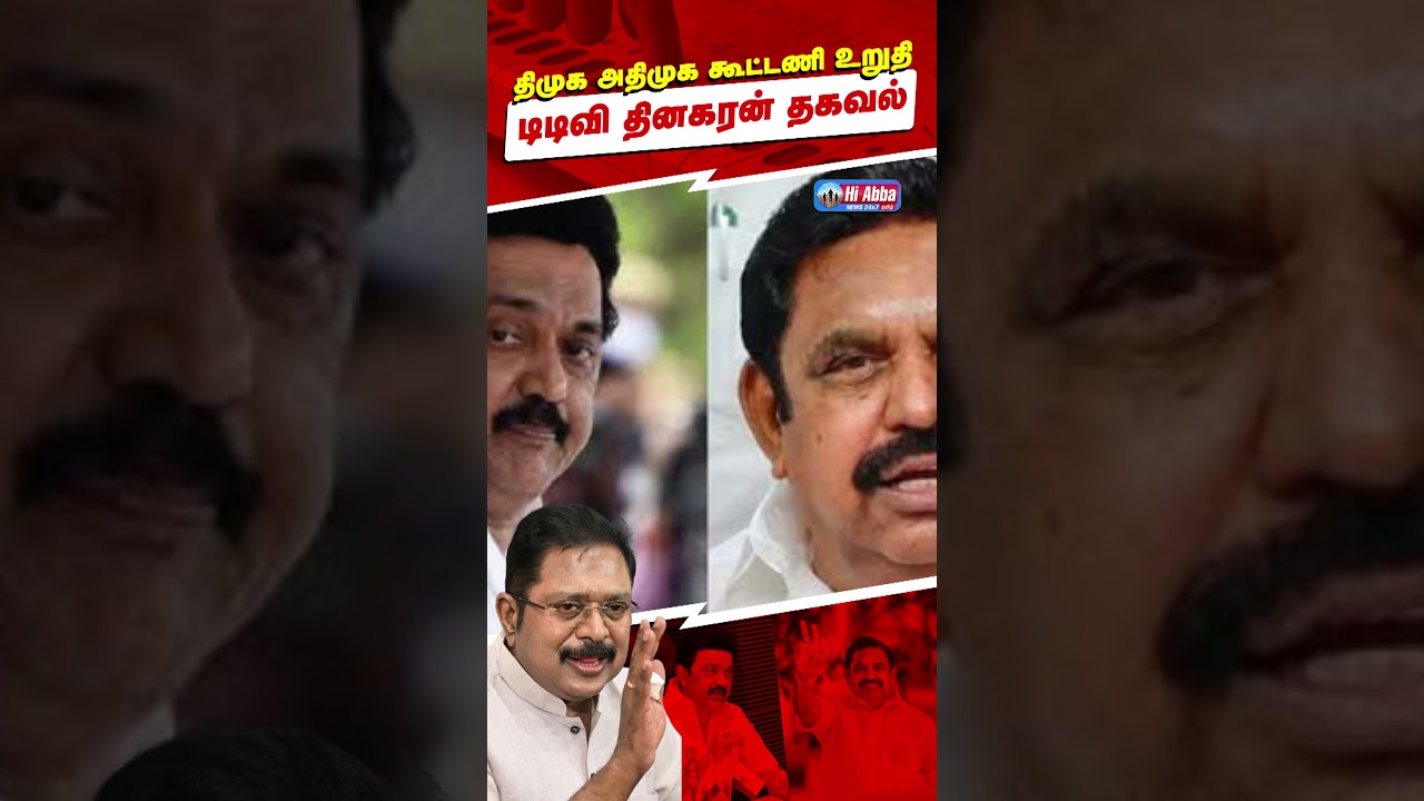 TTV Dhinakaran on DMK-ADMK Alliance | HiAbbaTv