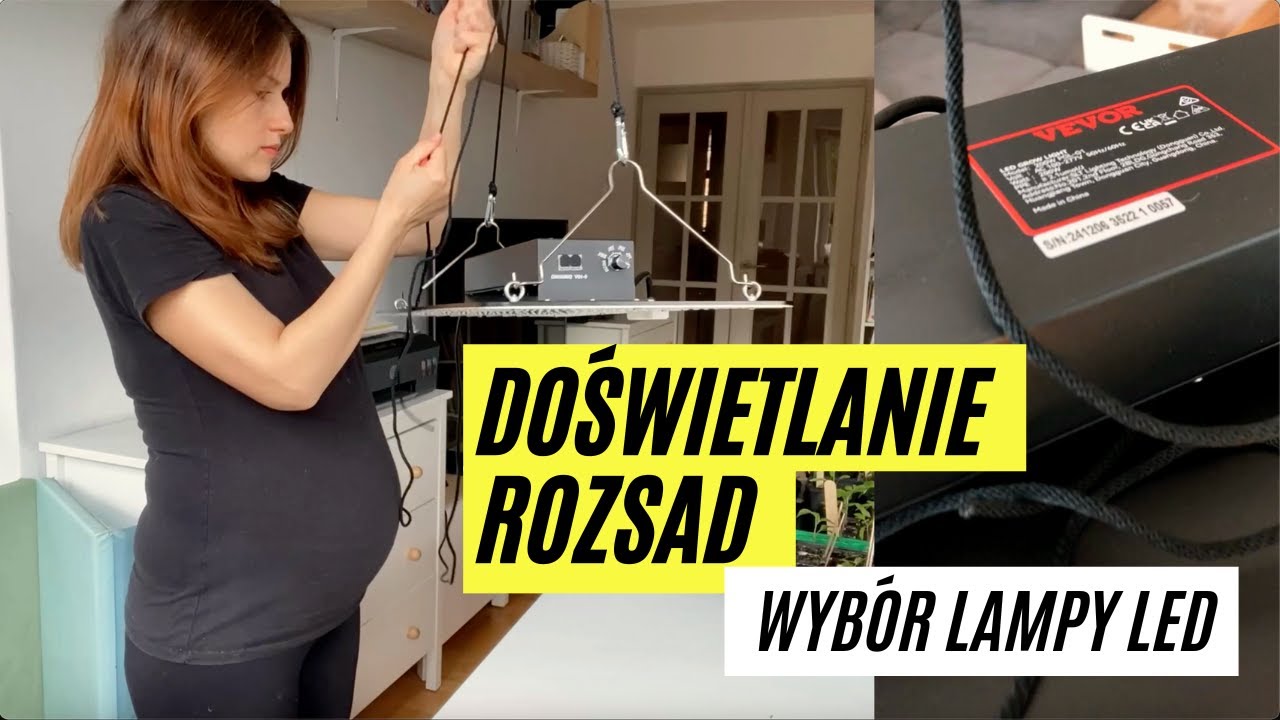 Lampa do Doświetlania Rozsad - Jaką Wybrać? VEVOR 200W LED Recenzja